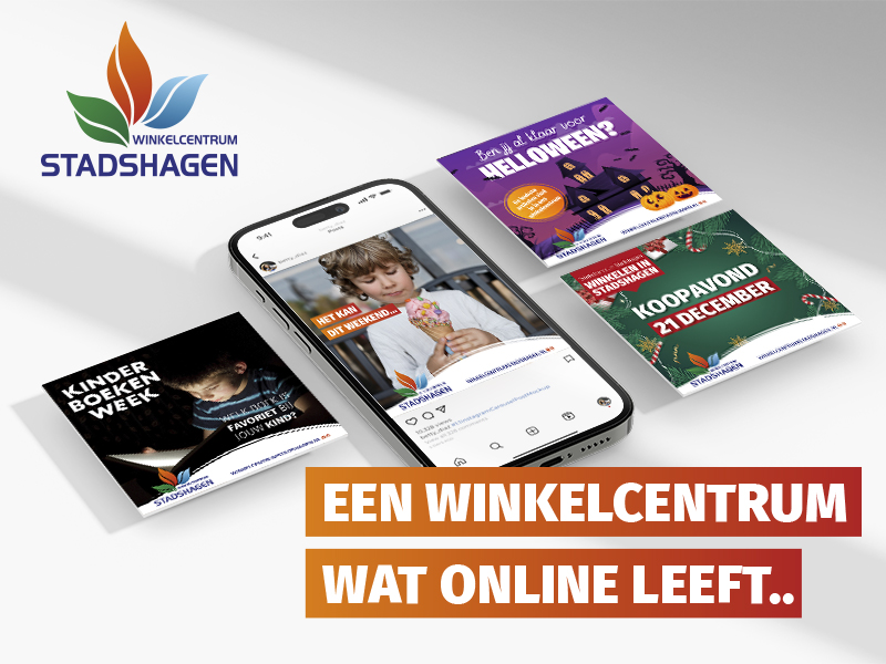 Social campagne Winkelcentrum Stadshagen Zwolle